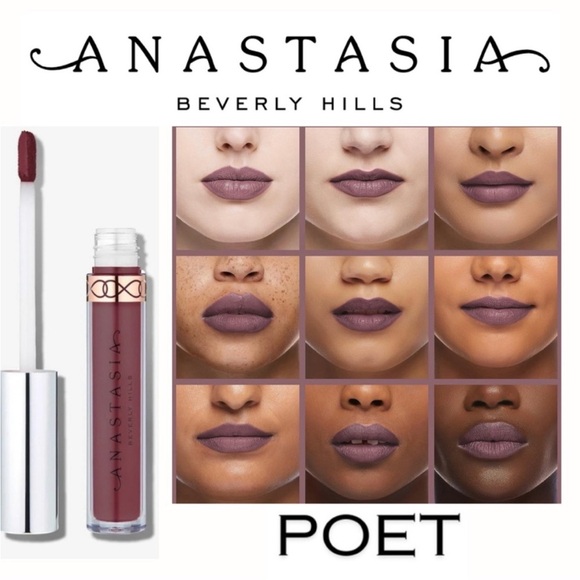 Anastasia Liquid Lipstick in Poet - Picture 2 of 3